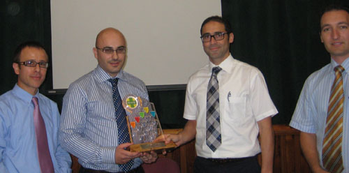 presentation of award
